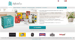 Desktop Screenshot of disfrutabox.com